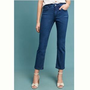Pilcro Anthropologie High Rise Bootcut Cropped Jeans, size 29